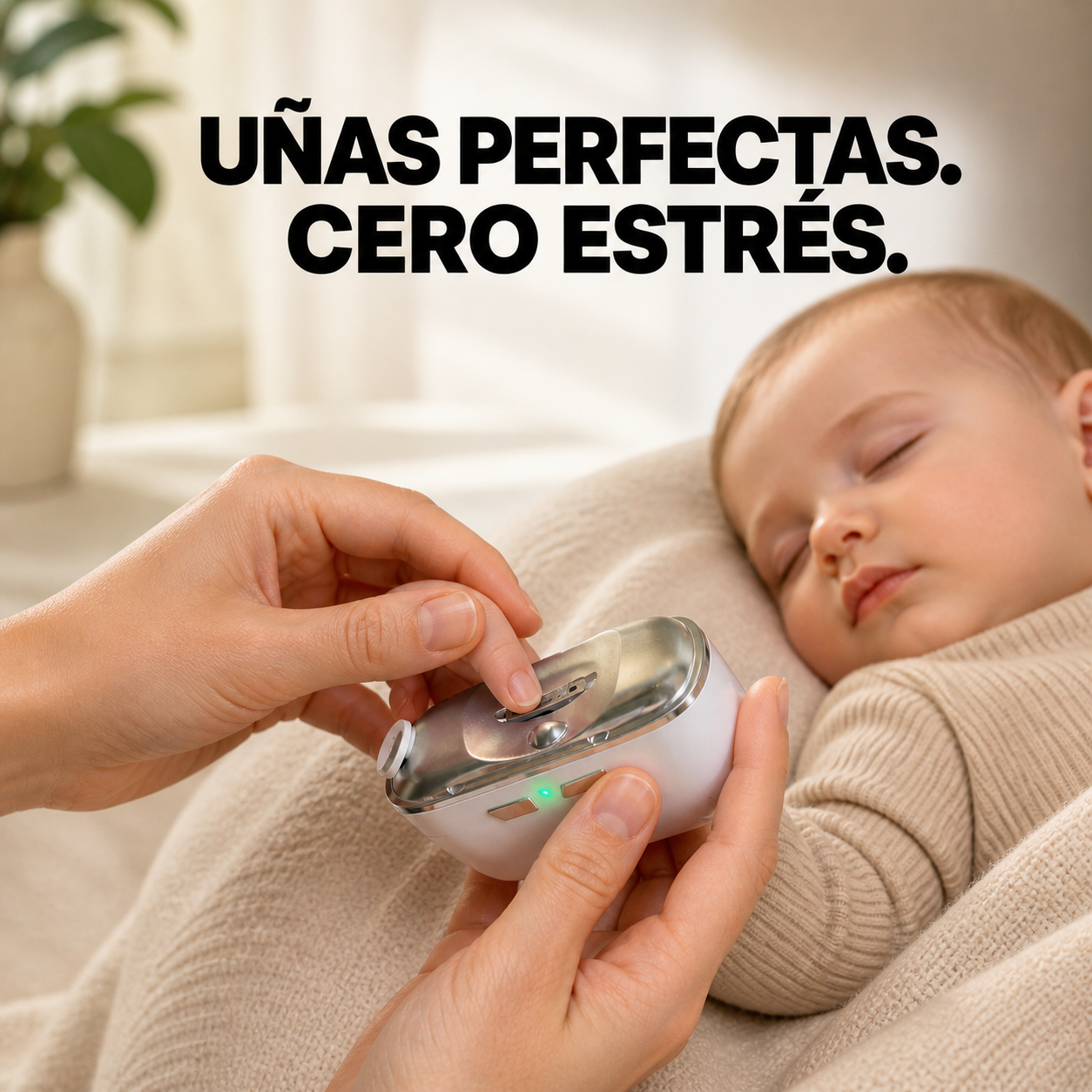 Corta uñas eléctrico