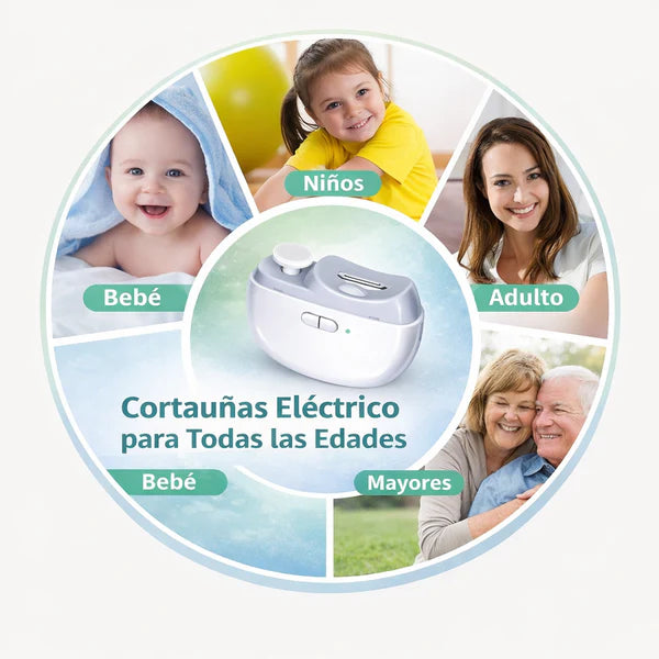 Corta uñas eléctrico